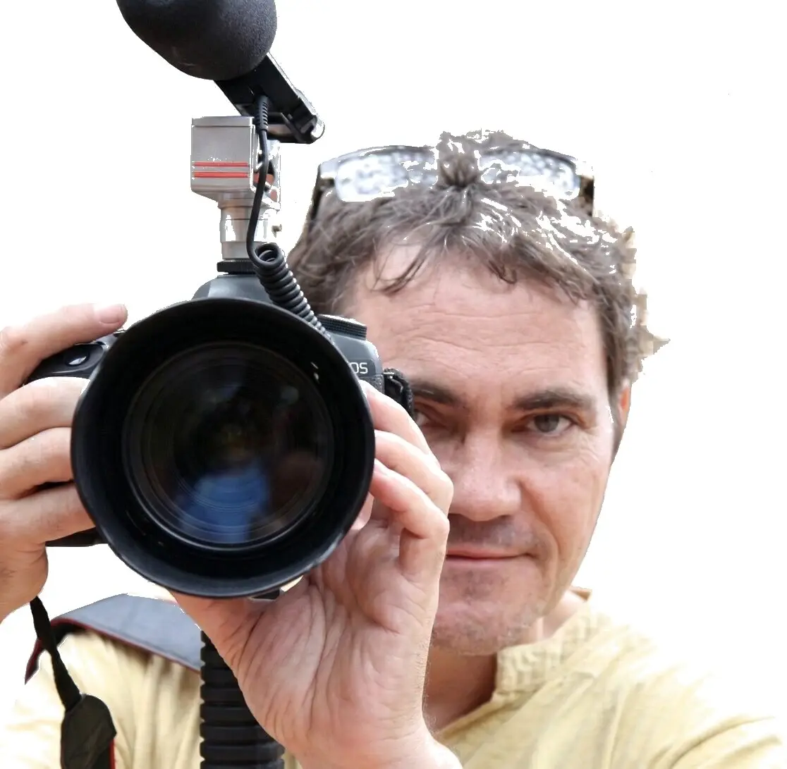 Paco Wiser, master cinematographer, behind the camera